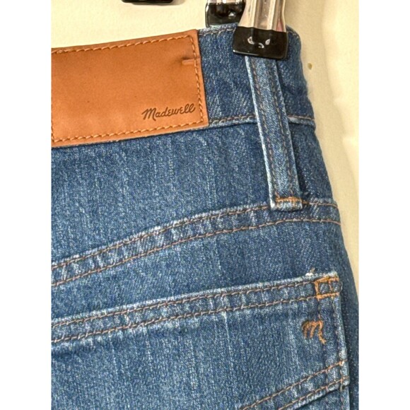 Madewell High Rise Flare Jeans Size 27 NWT Dark Wash Wide Leg 11” Rise $128 Reta - Picture 7 of 12